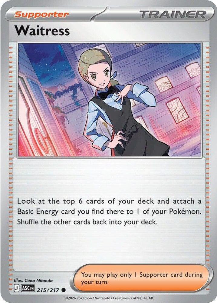 215/217 - Waitress - Ascended Heroes - Common