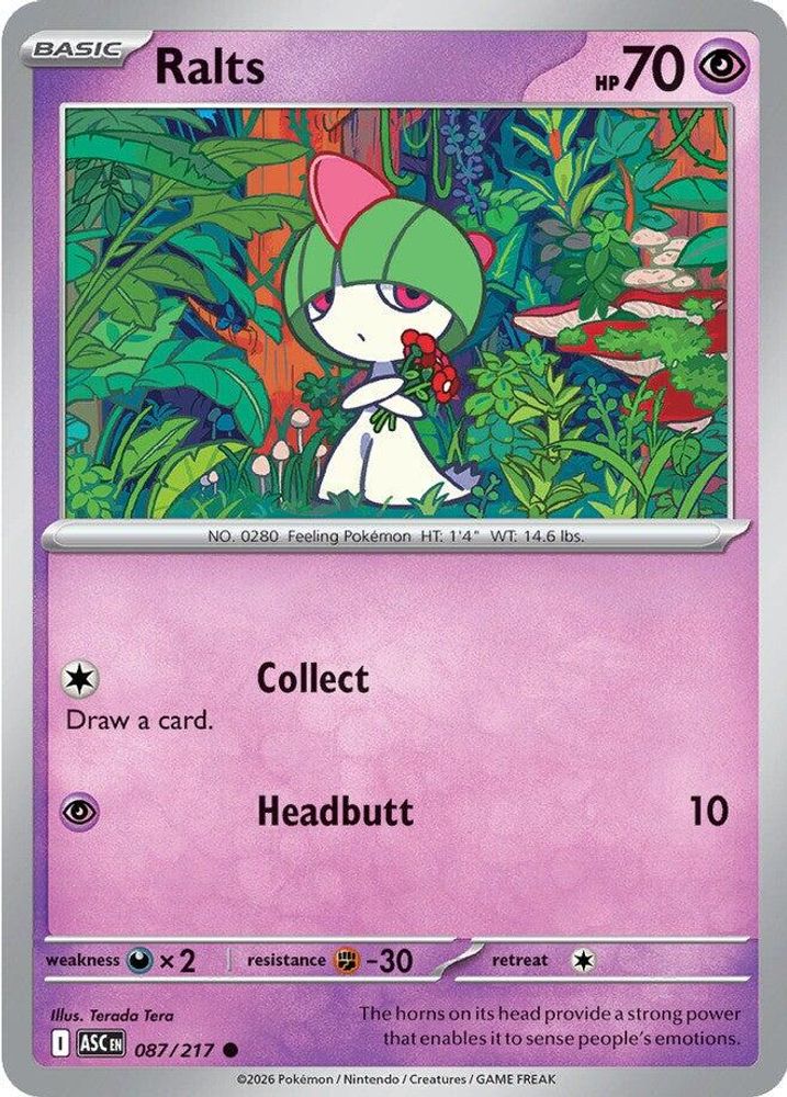 087/217 - Ralts - Ascended Heroes - Common