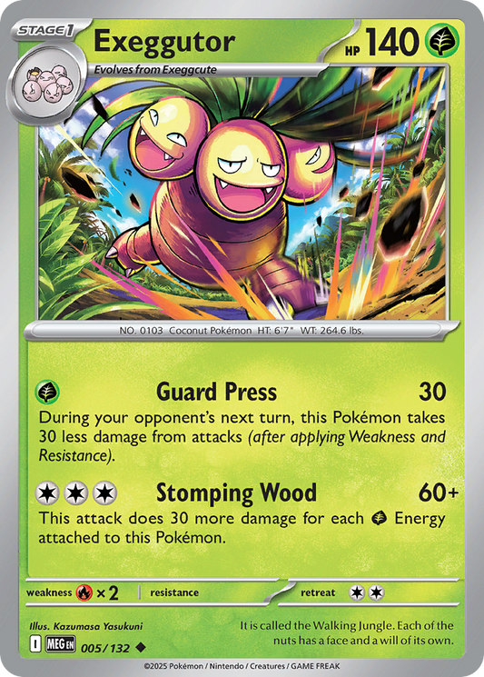 005/132 - Exeggutor - Mega Evolution - Uncommon