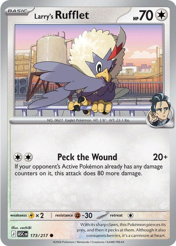 173/217 - Larry's Rufflet - Ascended Heroes - Common
