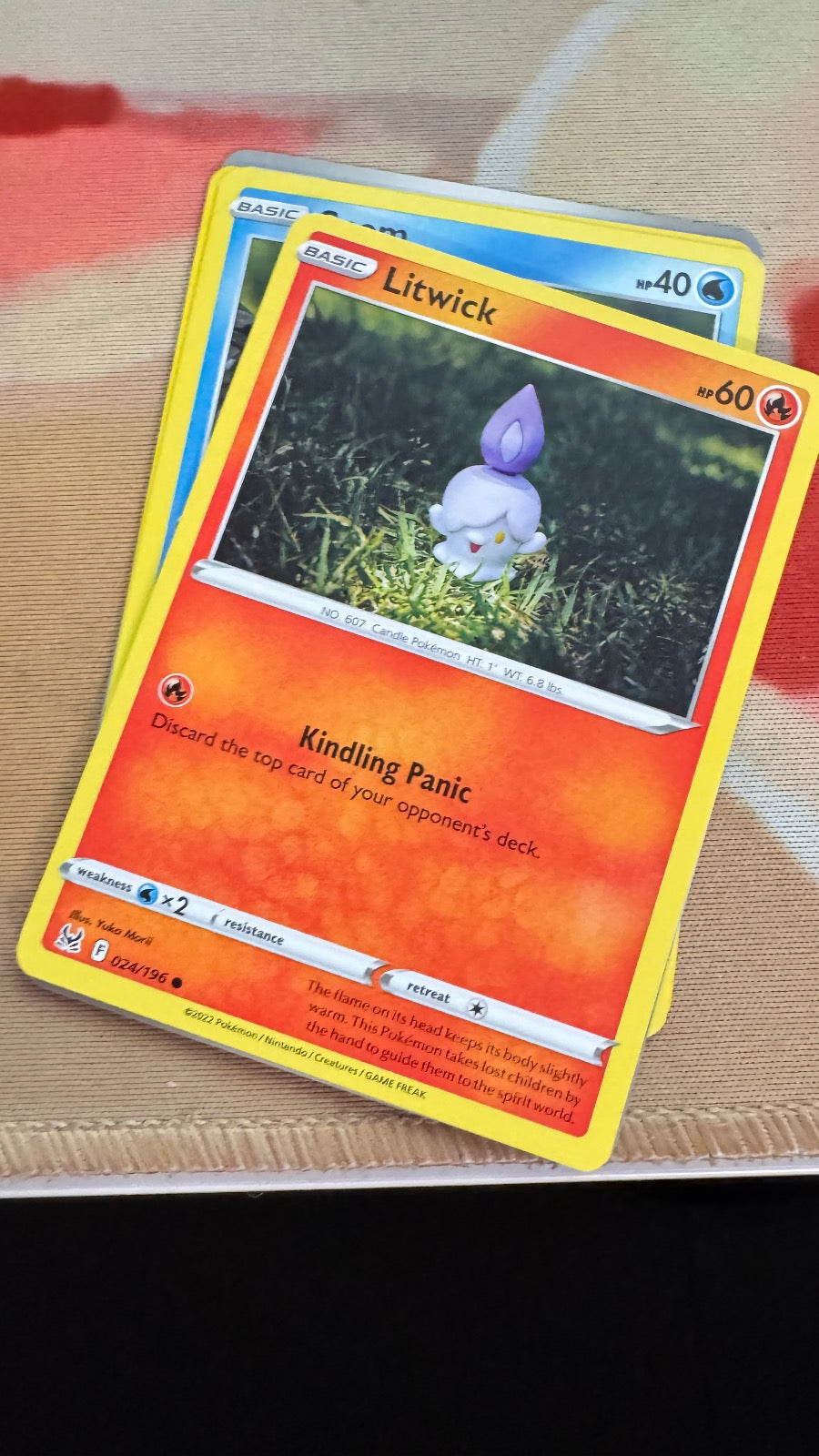 024/196 - Litwick - Lost Origin - Common