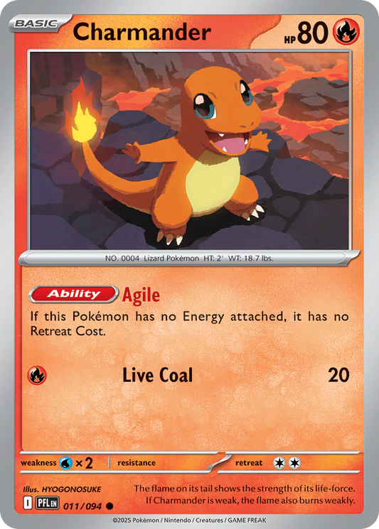 011/094 - Charmander - Phantasmal Flames - Common