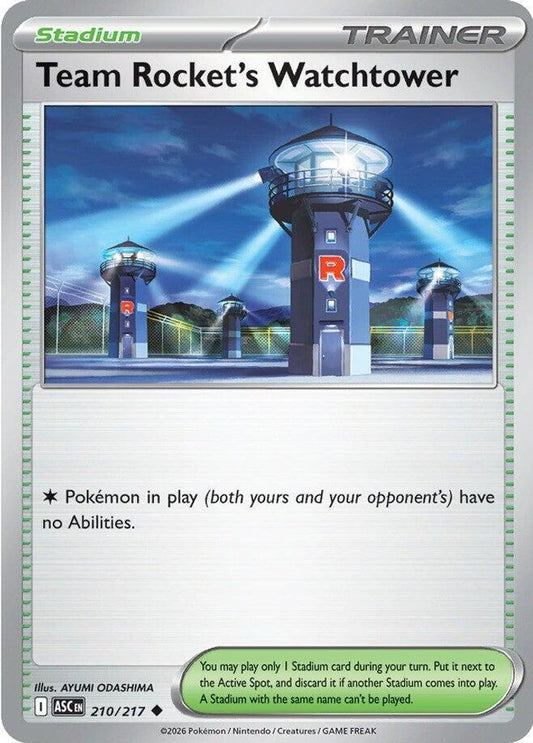 210/217 - Team Rocket's Watchtower - Ascended Heroes - Uncommon