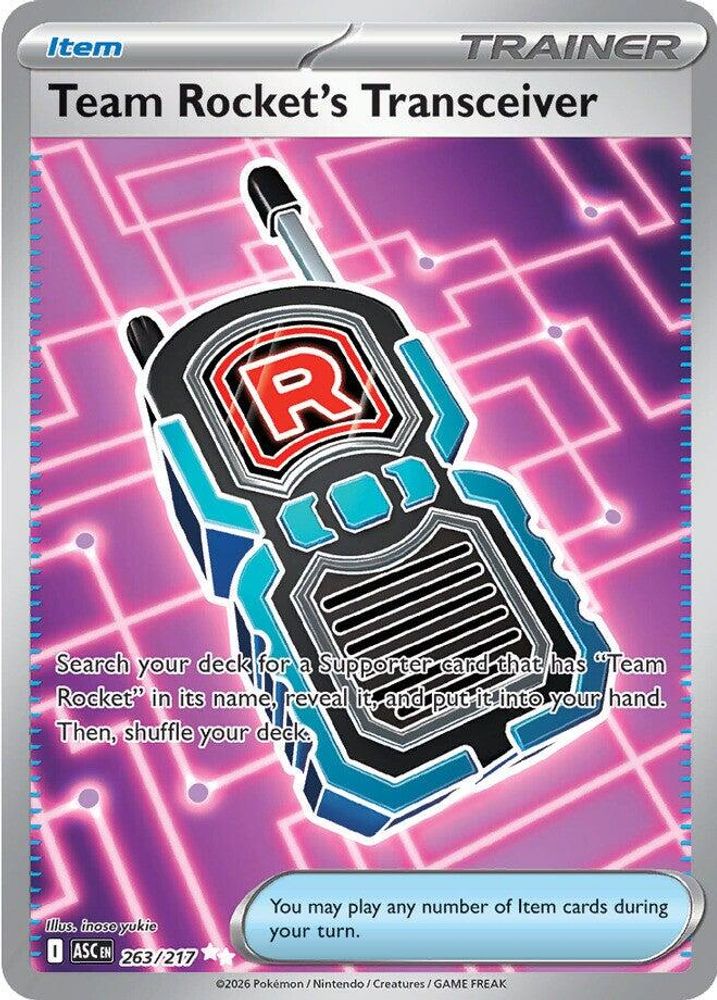 263/217 - Team Rocket's Transceiver HOLO - Ascended Heroes - Ultra Rare