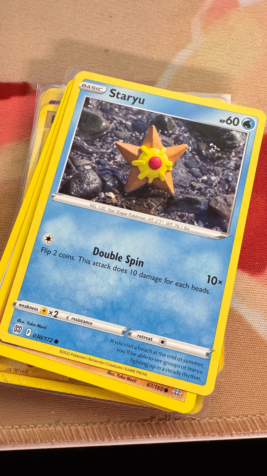 030/172 - Staryu - Brilliant Stars - Common