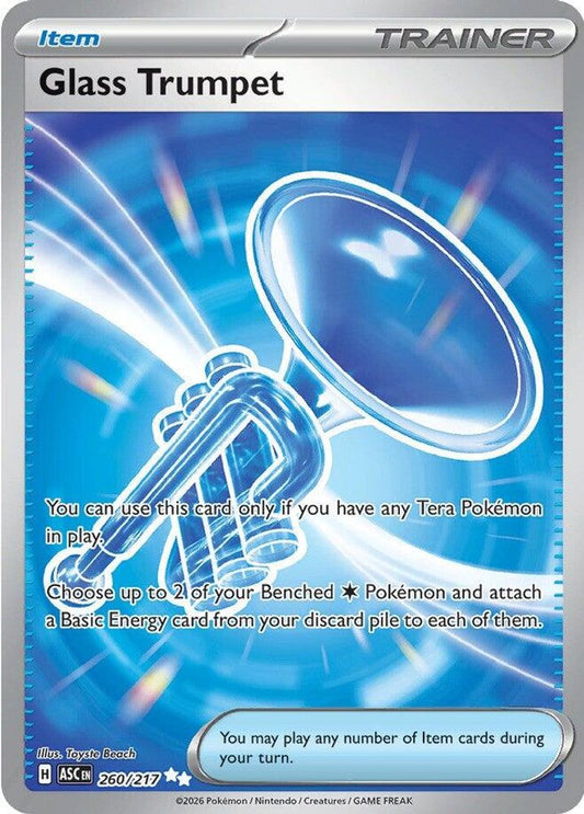 260/217 - Glass Trumpet HOLO - Ascended Heroes - Ultra Rare