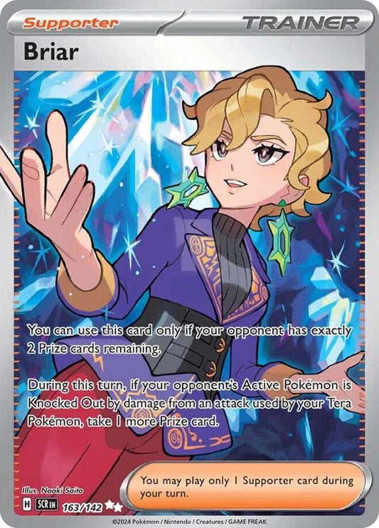 163/142 - Briar HOLO - Stellar Crown - Ultra Rare