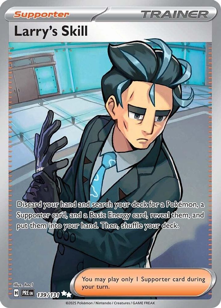 139/131 - Larry's Skill HOLO - Prismatic Evolutions - Ultra Rare
