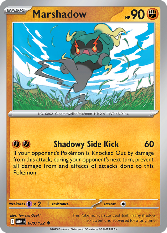 080/132 - Marshadow - Mega Evolution - Uncommon
