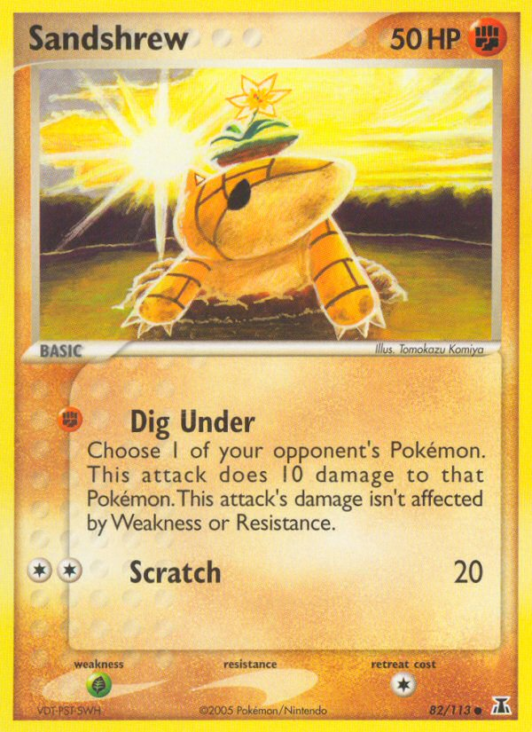 82/113 - Sandshrew - Delta Species - Common