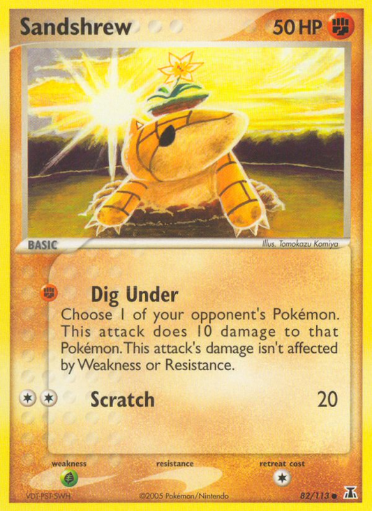 82/113 - Sandshrew - Delta Species - Common