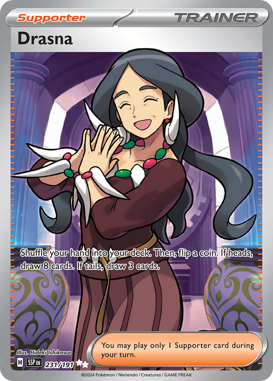 231/191 - Drasna HOLO - Surging Sparks - Ultra Rare