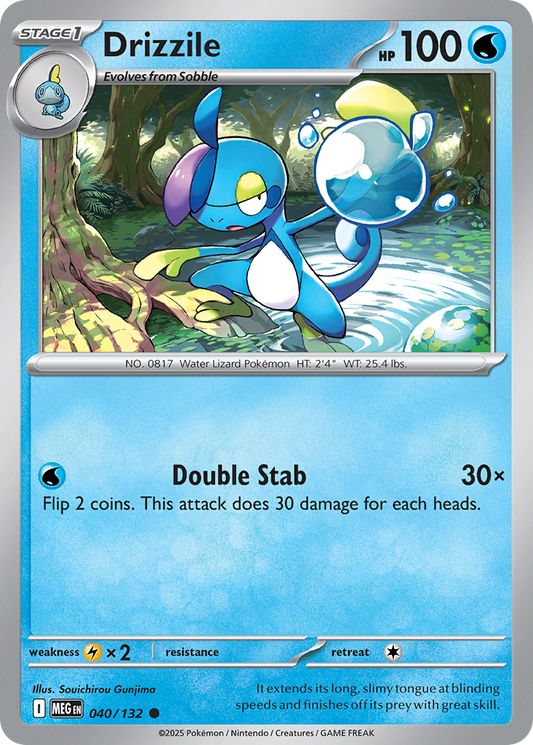 040/132 - Drizzile - Mega Evolution - Common