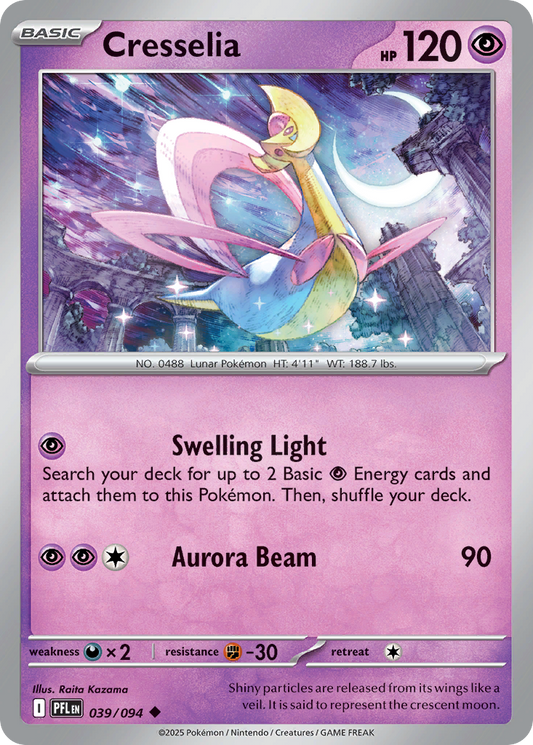 039/094 - Cresselia - Phantasmal Flames - Uncommon