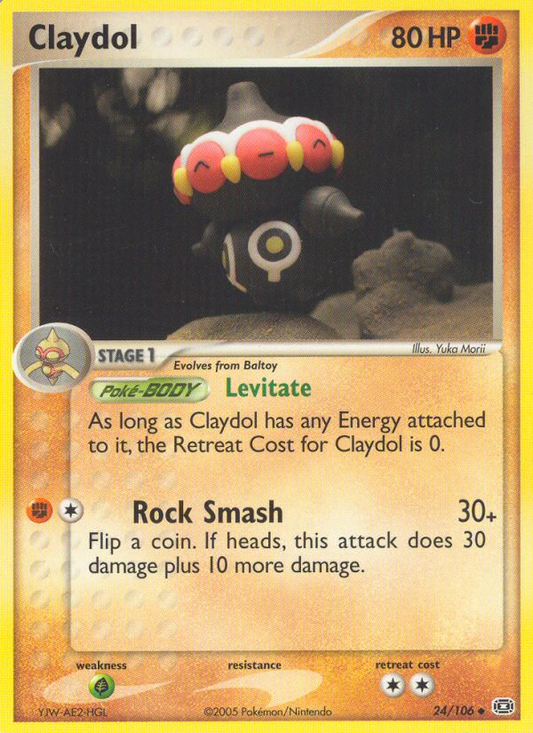 24/106 - Claydol - Emerald - Uncommon