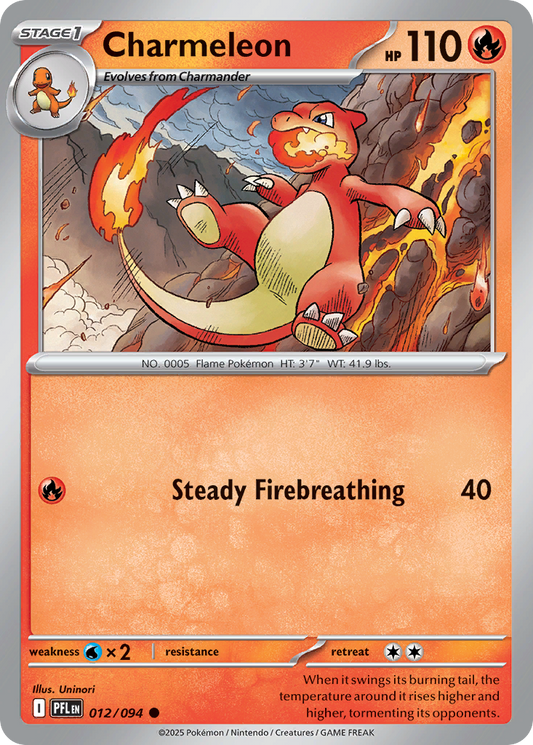 012/094 - Charmeleon - Phantasmal Flames - Common