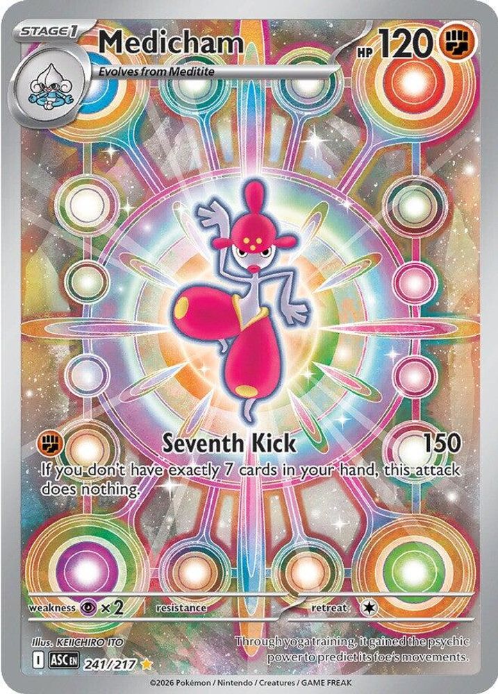 241/217 - Medicham HOLO - Ascended Heroes - Illustration Rare