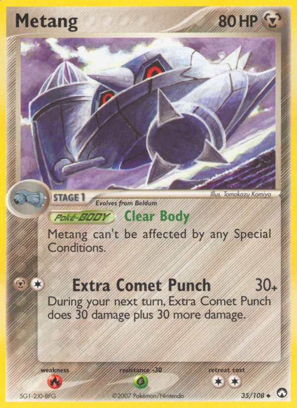 35/108 - Metang - Power Keepers - Uncommon