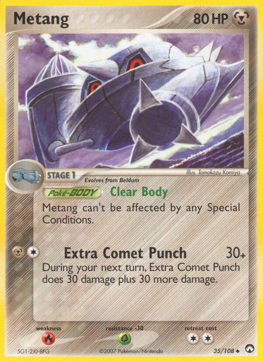 35/108 - Metang - Power Keepers - Uncommon