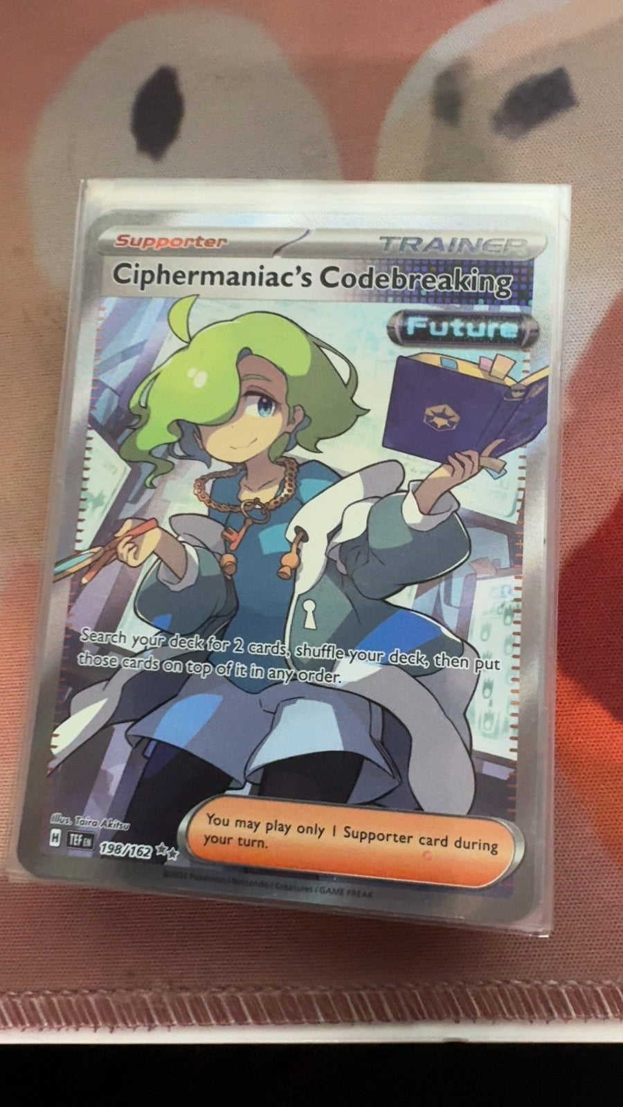 198/162 - Ciphermaniac's Codebreaking HOLO - Temporal Forces - Ultra Rare
