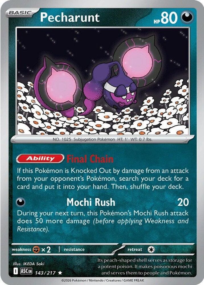143/217 - Pecharunt - Ascended Heroes - Rare
