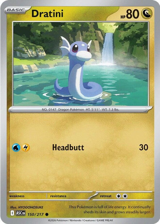 150/217 - Dratini - Ascended Heroes - Common