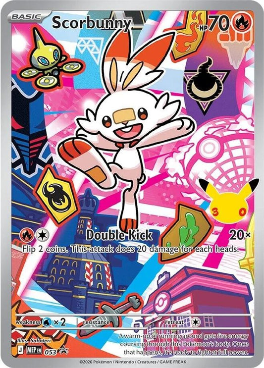053 - Scorbunny HOLO - ME: Mega Evolution Promo - Promo