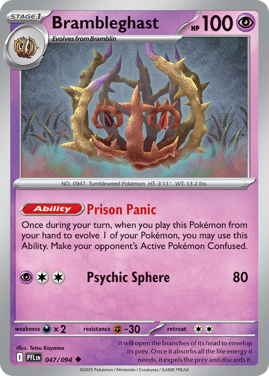 047/094 - Brambleghast - Phantasmal Flames - Uncommon
