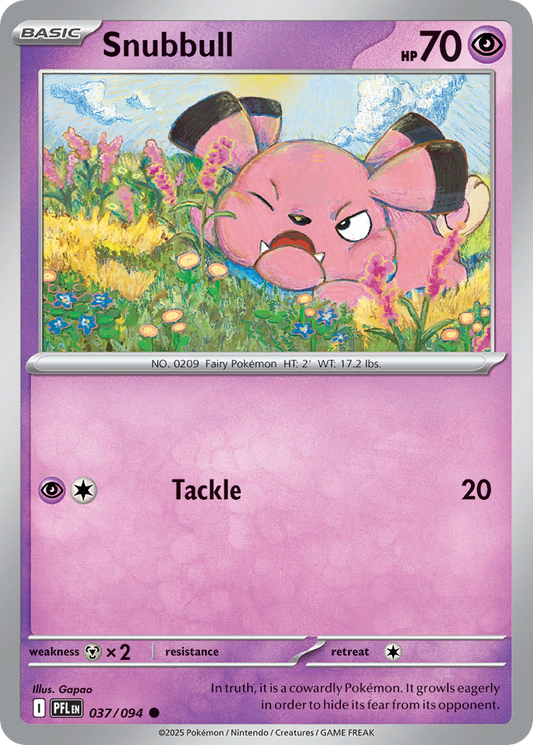 037/094 - Snubbull - Phantasmal Flames - Common