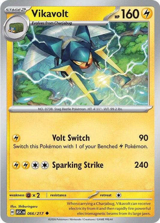 066/217 - Vikavolt - Ascended Heroes - Uncommon