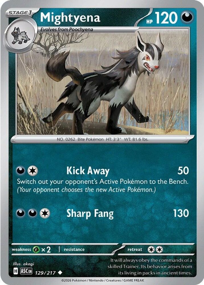 129/217 - Mightyena - Ascended Heroes - Uncommon