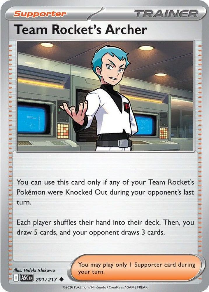 201/217 - Team Rocket's Archer - Ascended Heroes - Uncommon