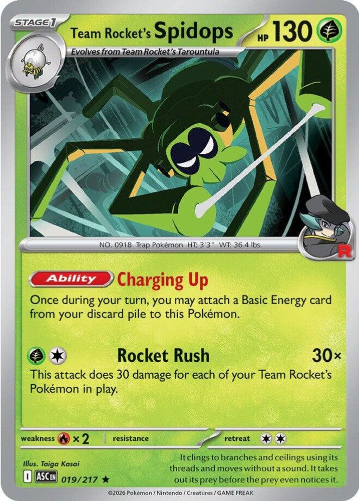 019/217 - Team Rocket's Spidops - Ascended Heroes - Rare