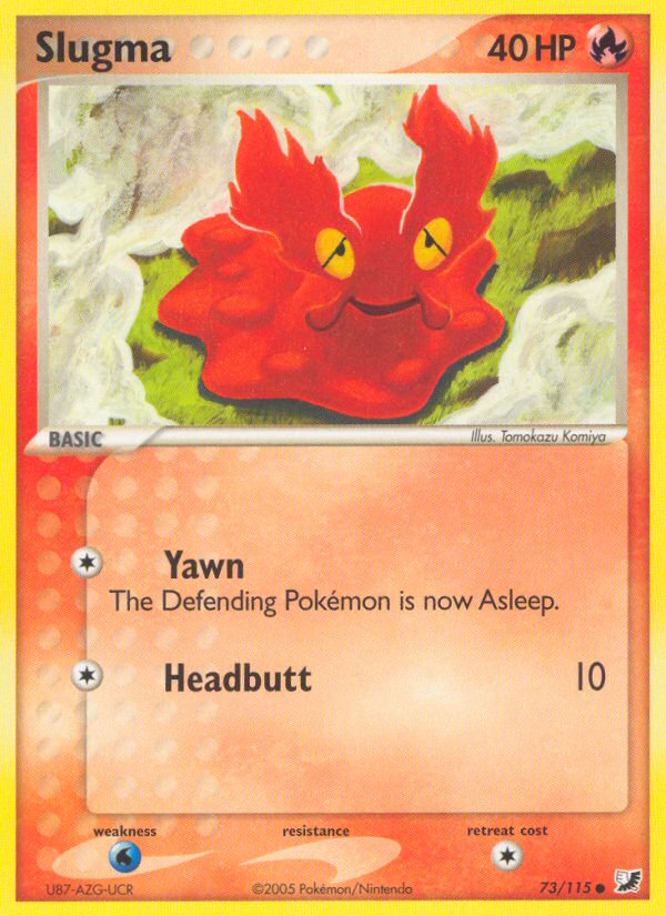 73/115 - Slugma - Unseen Forces - Common