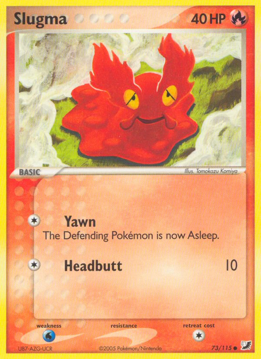 73/115 - Slugma - Unseen Forces - Common