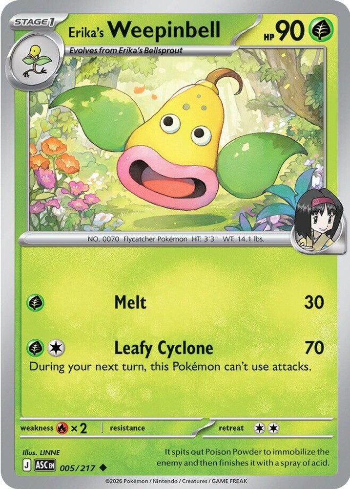 005/217 - Erika's Weepinbell - Ascended Heroes - Uncommon
