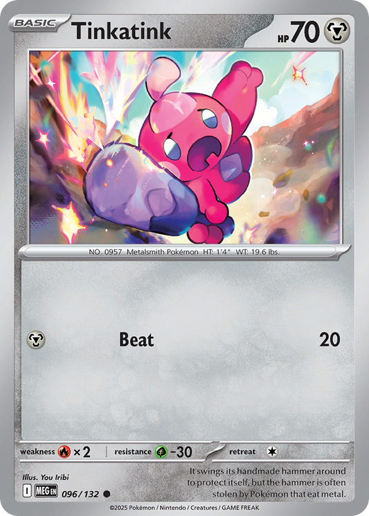 096/132 - Tinkatink - Mega Evolution - Common