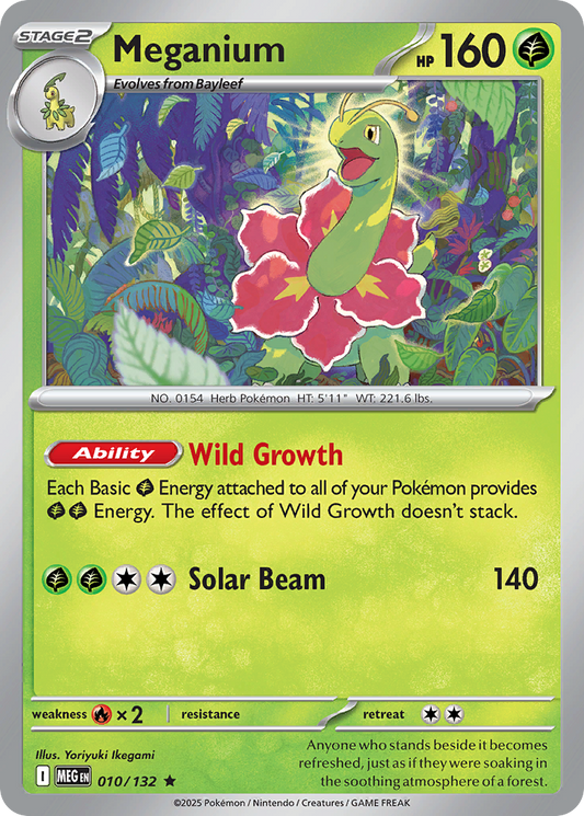 010/132 - Meganium - Mega Evolution - Rare