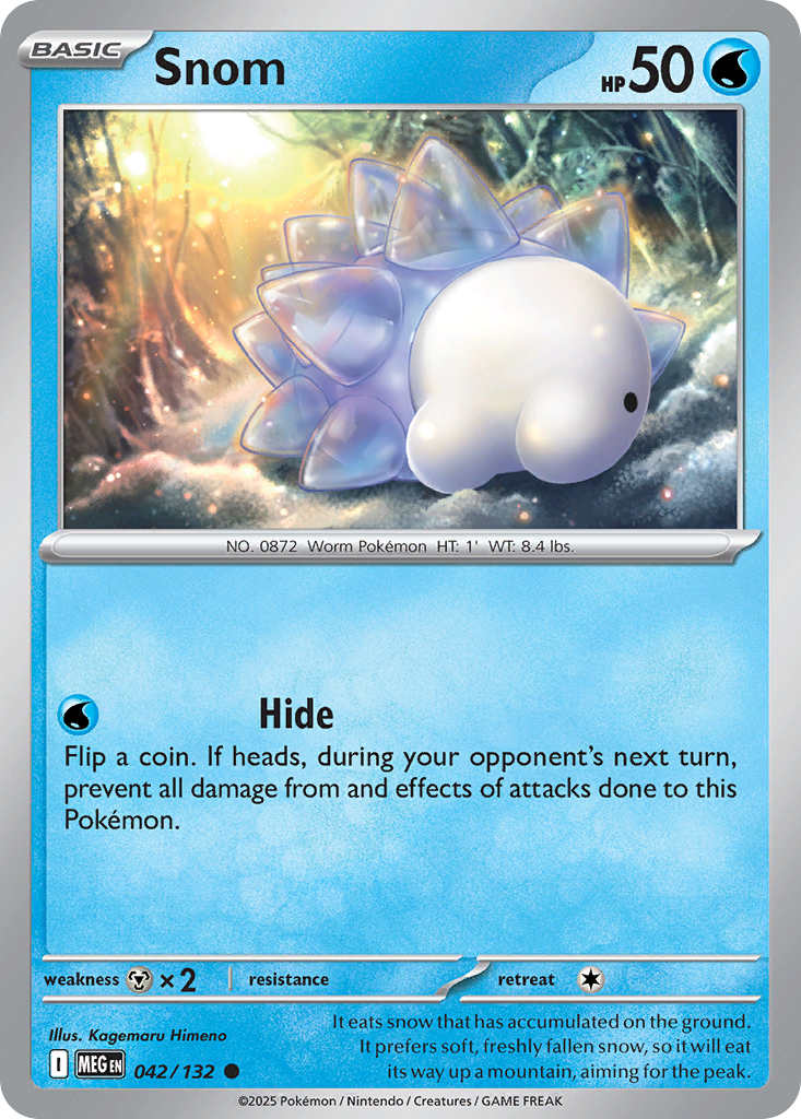 042/132 - Snom - Mega Evolution - Common