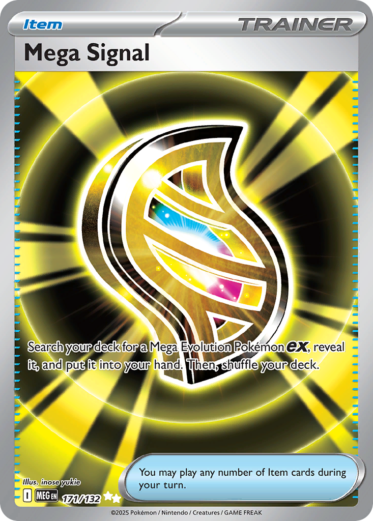 171/132 - Mega Signal HOLO - Mega Evolution - Ultra Rare
