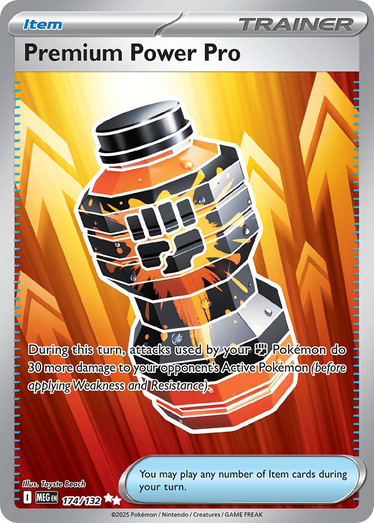 174/132 - Premium Power Pro HOLO - Mega Evolution - Ultra Rare