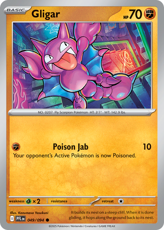 049/094 - Gligar - Phantasmal Flames - Common