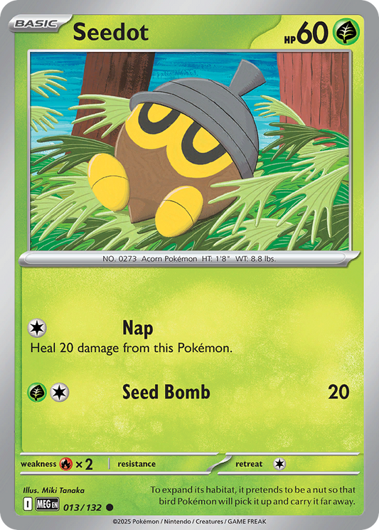 013/132 - Seedot - Mega Evolution - Common
