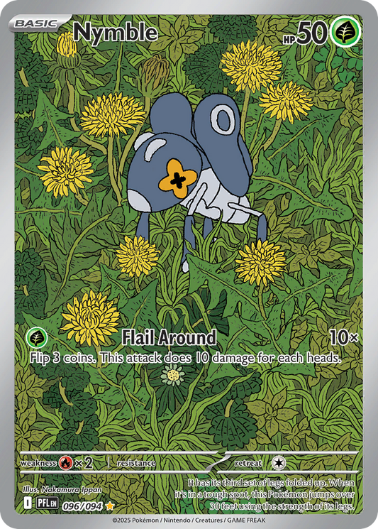 096/094 - Nymble HOLO - Phantasmal Flames - Illustration Rare