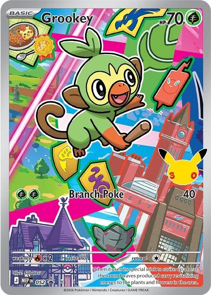 052 - Grookey HOLO - ME: Mega Evolution Promo - Promo