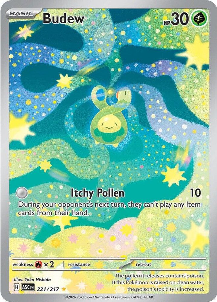 221/217 - Budew HOLO - Ascended Heroes - Illustration Rare