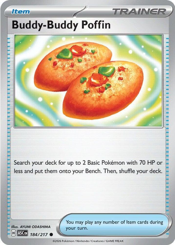184/217 - Buddy-Buddy Poffin - Ascended Heroes - Common