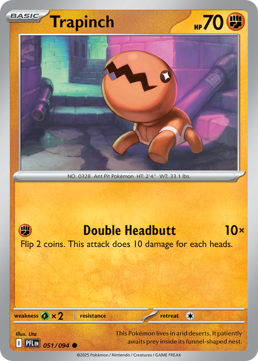 051/094 - Trapinch - Phantasmal Flames - Common