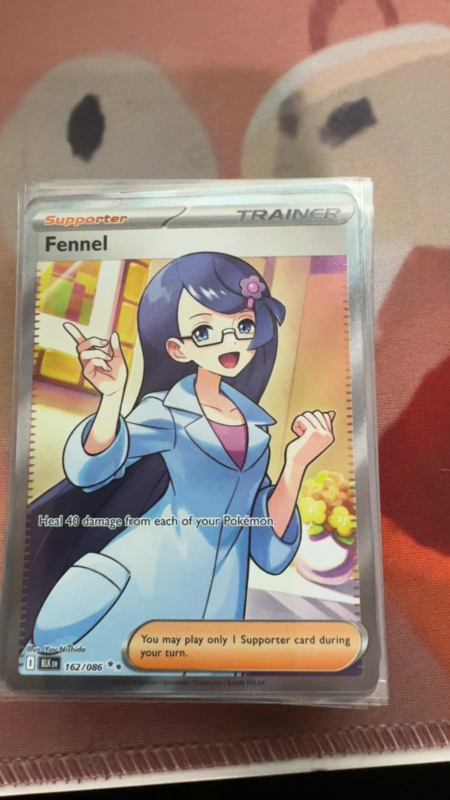 162/086 - Fennel HOLO - Black Bolt - Ultra Rare