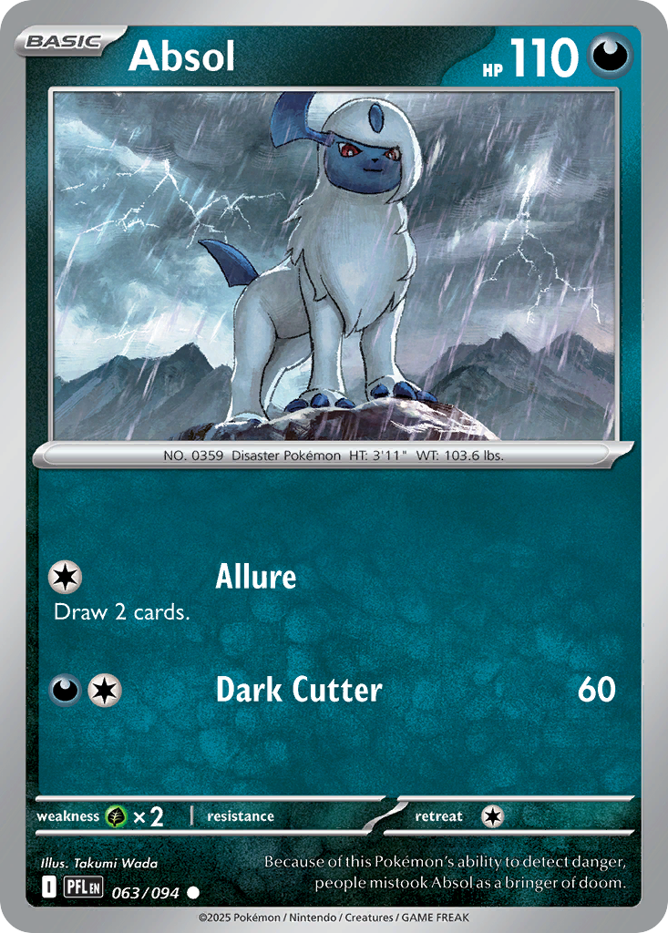063/094 - Absol - Phantasmal Flames - Common